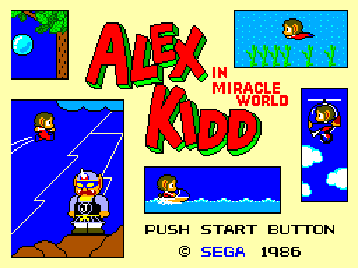 Alex Kidd in Miracle World, el juego regalo