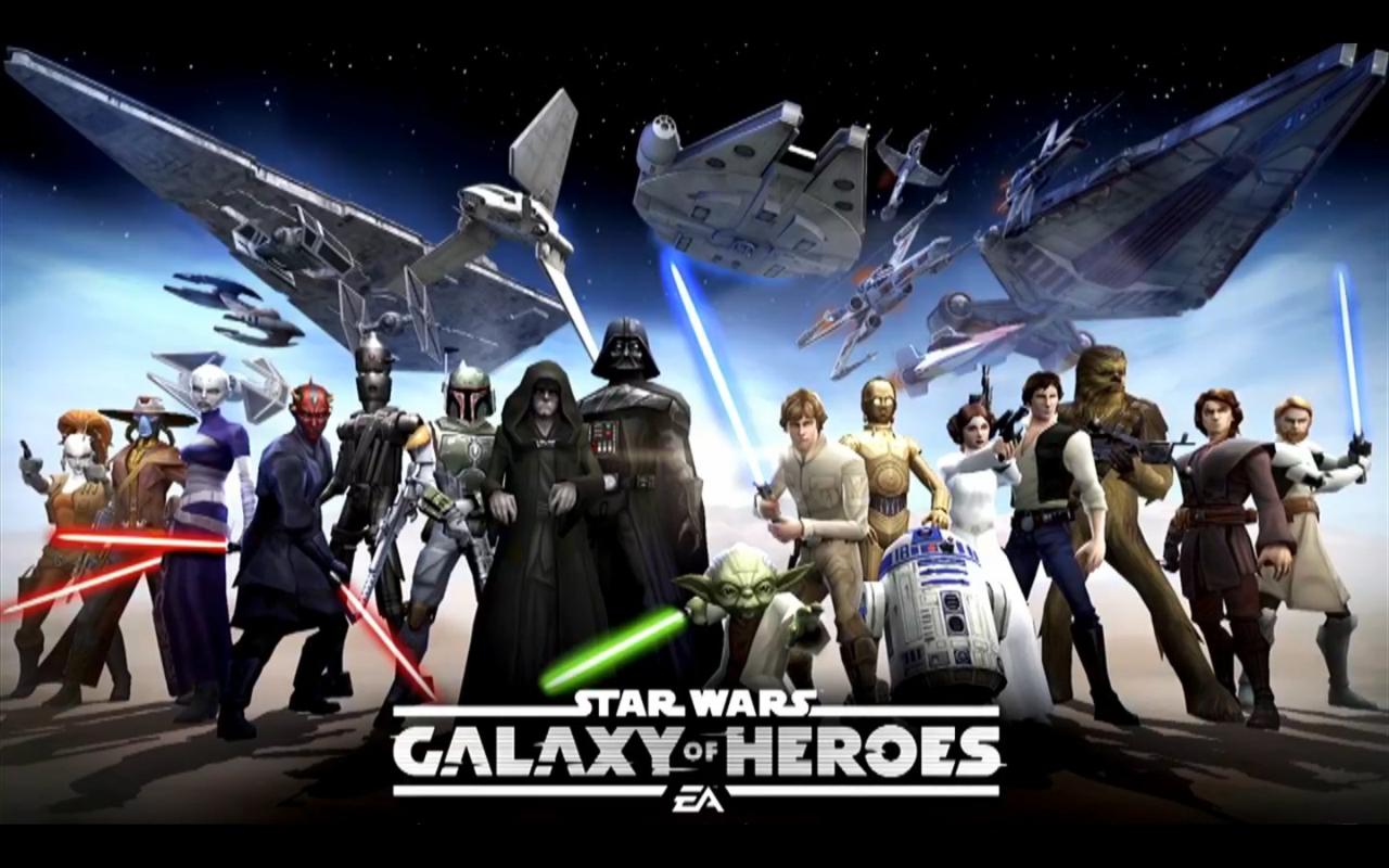 Star Wars: Galaxy of Heroes. Para Jedis y Lores Sith